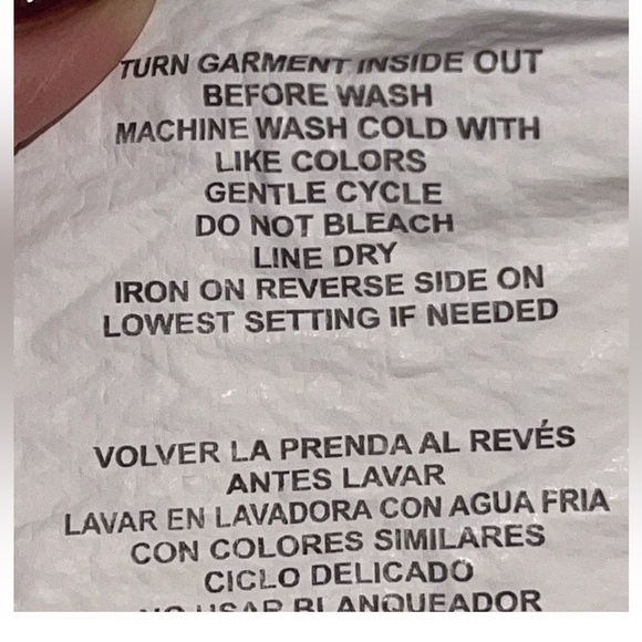 XL hint of mint BLUE Jean shirt white LACE BACK Chambray Oversized button up XL - Picture 9 of 12